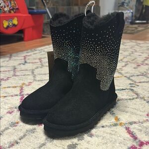 Black Studded Boots